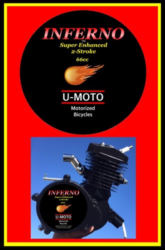 Stroke motorized bicycle kit - bicycle,